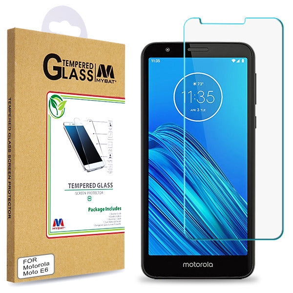 MyBat Tempered Glass Screen Protector (2.5D) for Motorola Moto E6 - Clear