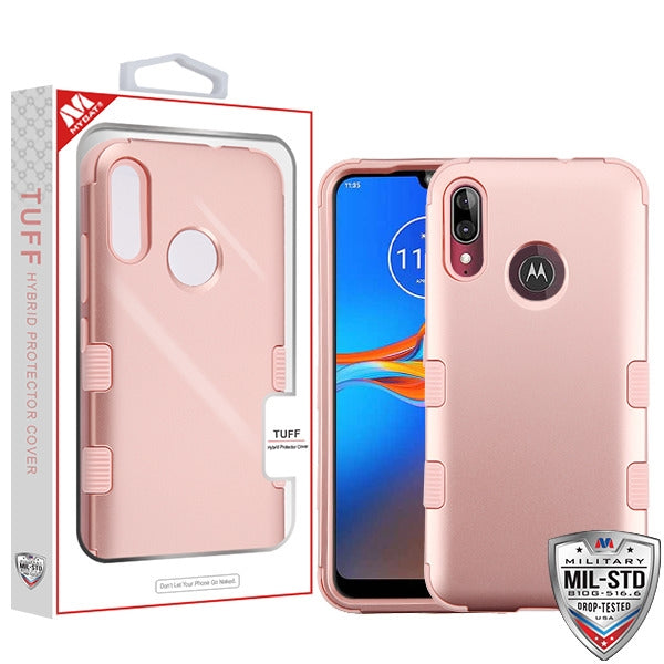 MyBat TUFF Series Case for Motorola Moto E6 Plus - Rose Gold