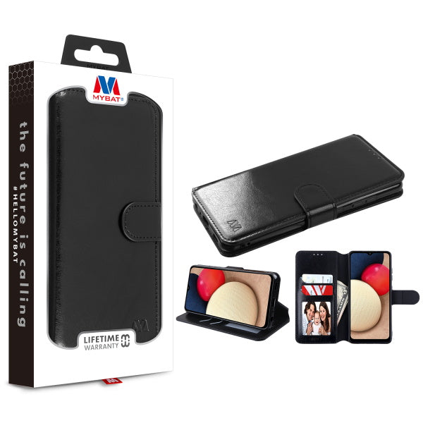 MyBat MyJacket Wallet Element Series for Samsung Galaxy A02s - Black