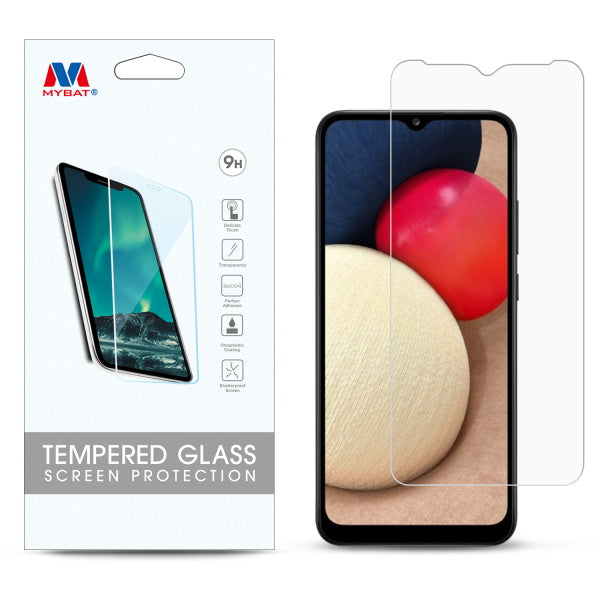 MyBat Tempered Glass Screen Protector (2.5D) for Samsung Galaxy A02s - Clear