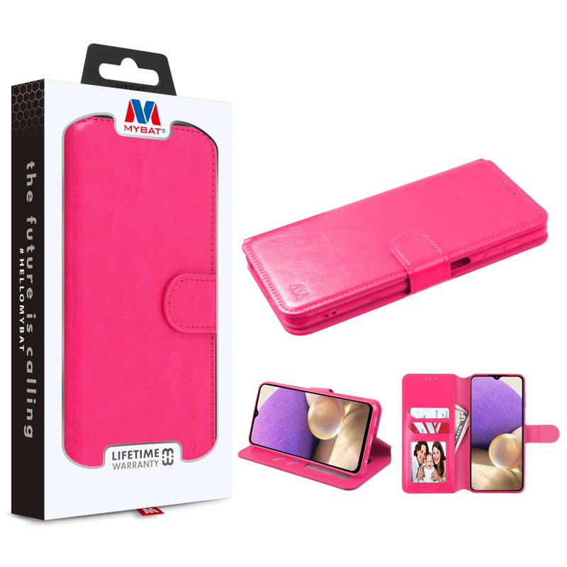 MyBat MyJacket Wallet Element Series for Samsung Galaxy A32 5G - Hot Pink