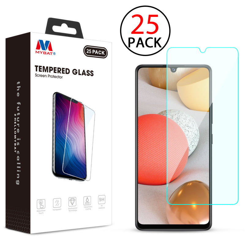 MyBat Tempered Glass Screen Protector (2.5D)(25-pack) for Samsung Galaxy A42 5G - Clear