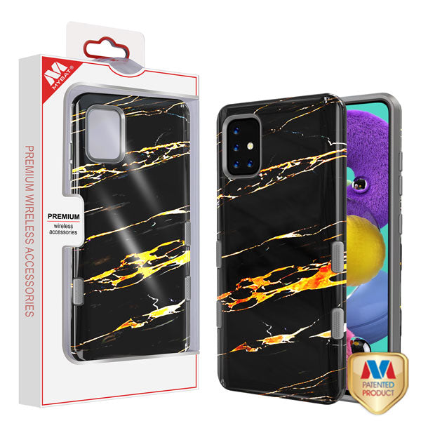 MyBat TUFF Subs Series Case for Samsung Galaxy A51 - Black Marble