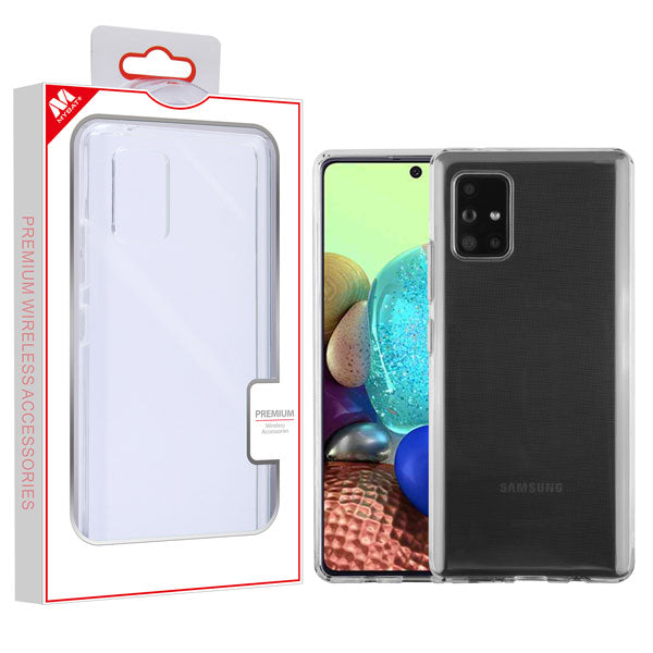 MyBat Candy Skin Cover for Samsung Galaxy A71 5G - Glossy Transparent Clear