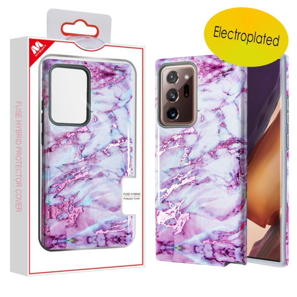 MyBat Fuse Series Case for Samsung Galaxy Note 20 Ultra - Purple Marble