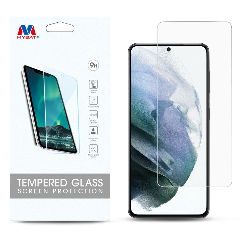 MyBat Tempered Glass Screen Protector (2.5D) for Samsung Galaxy S21 Fan Edition - Clear