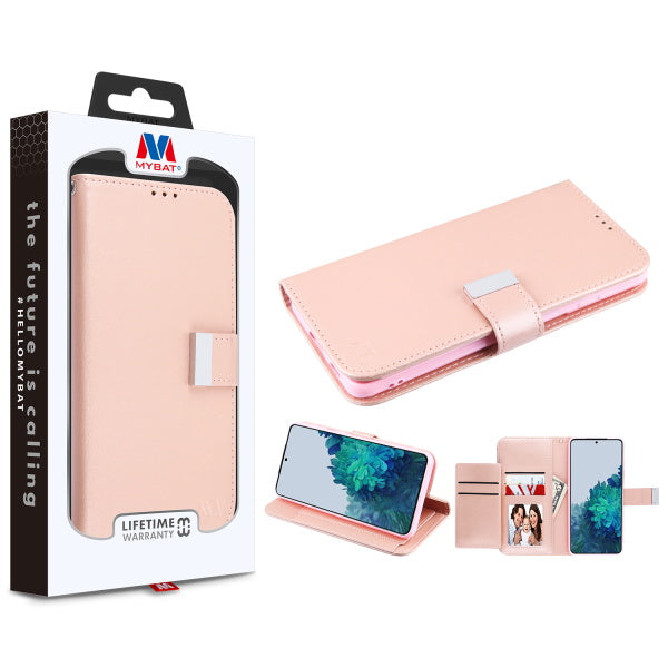 MyBat MyJacket Wallet Xtra Series for Samsung Galaxy S21 - Rose Gold