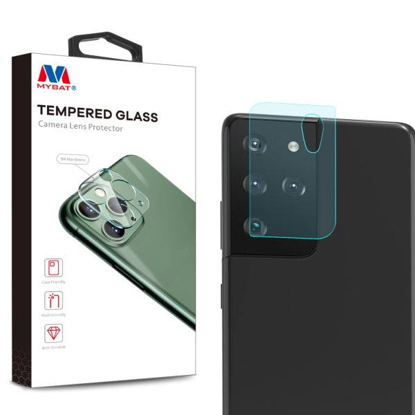 MyBat Tempered Glass Lens Protector (2.5D) for Samsung Galaxy S21 Ultra - Clear