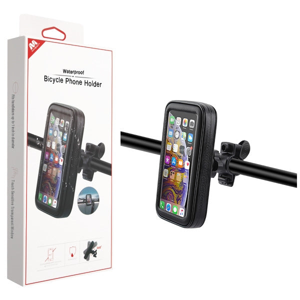 MyBat Universal Waterproof Bicycle Phone Holder - Black