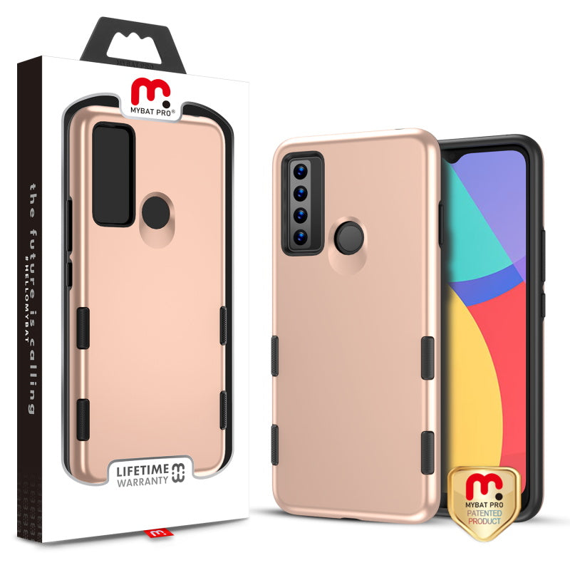 MyBat Pro TUFF Subs Series Case for Alcatel DA / TCL 20 XE - Rose Gold