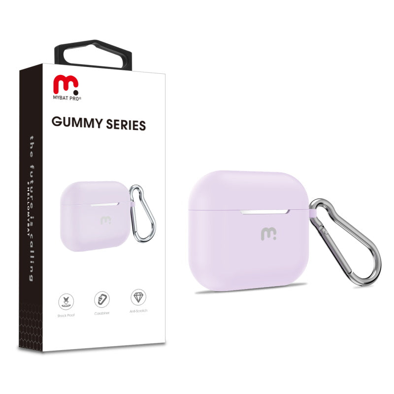 MyBat Pro Protective Case for Apple AirPods 3 with Wireless Charging Case - Light Purple