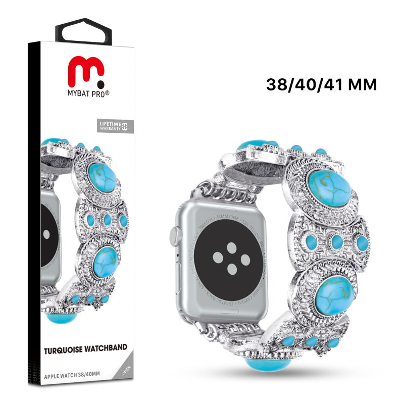 MyBat Pro Turquoise Watchband for Apple Watch Series 4 40mm/Watch Series 7 41mm / Watch SE 40mm - Turquoise