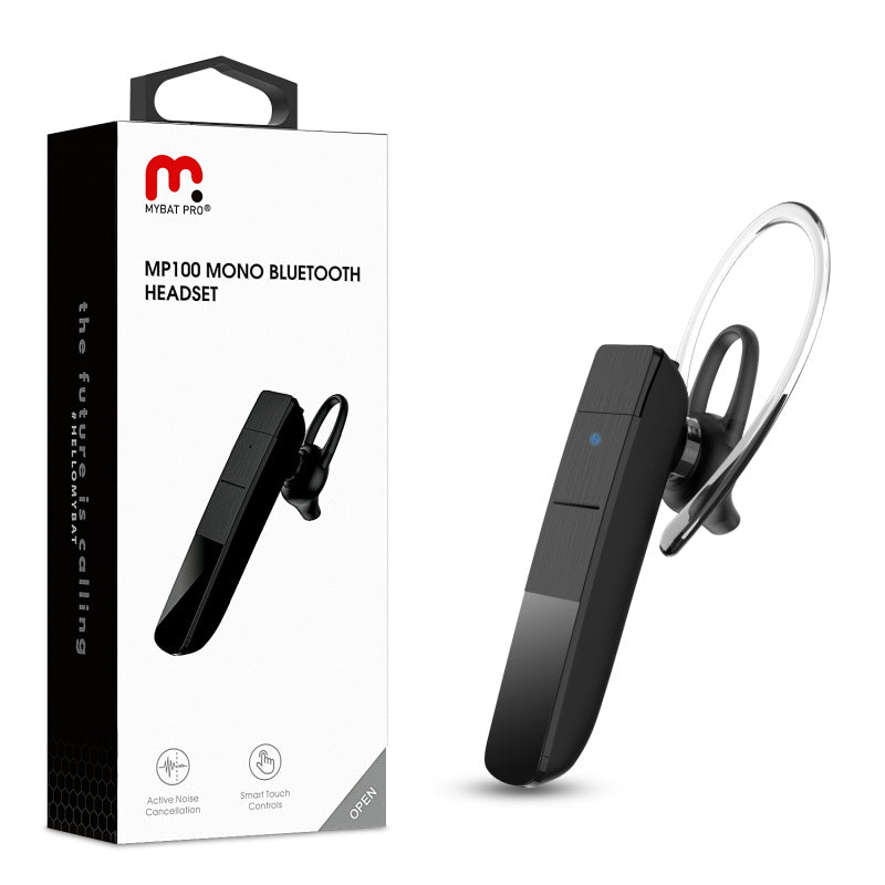 MyBat Pro Mono Bluetooth Headset - Black