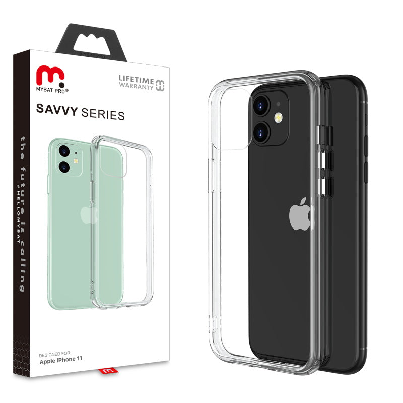 MyBat Pro Savvy Series Case for Apple iPhone 11 - Crystal Clear