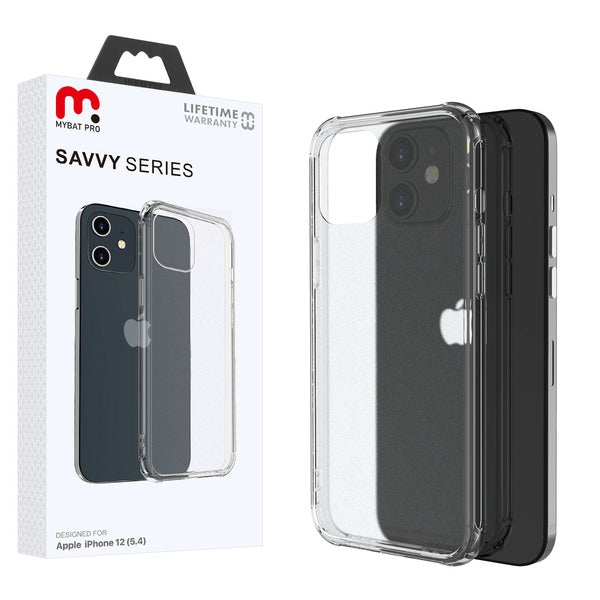 MyBat Pro Savvy Series Case for Apple iPhone 12 mini (5.4) - Frosted Clear