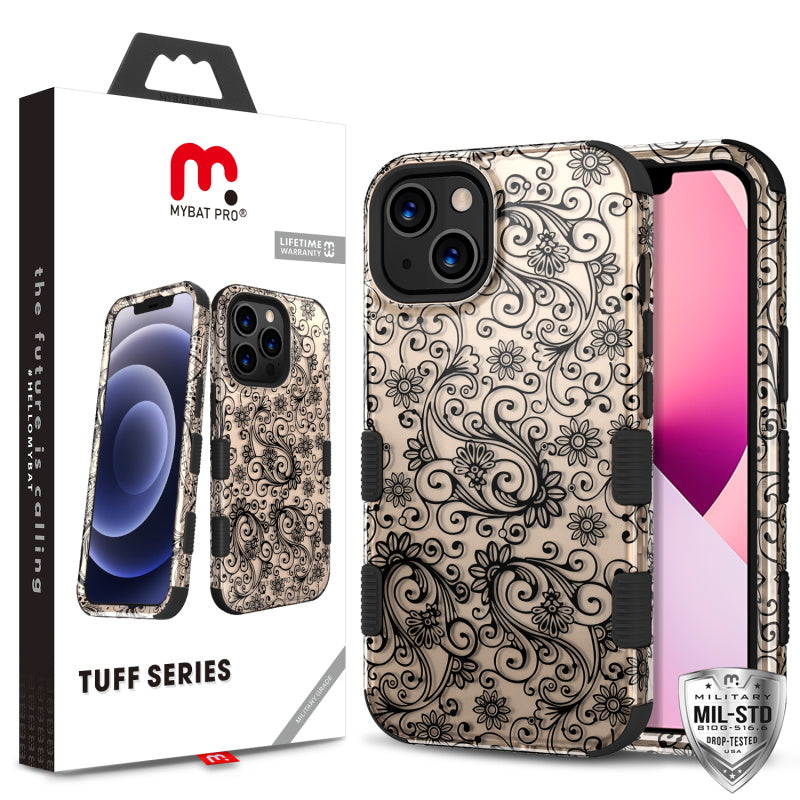 MyBat Pro TUFF Series Case for Apple iPhone 13 (6.1) - Leaf Clover
