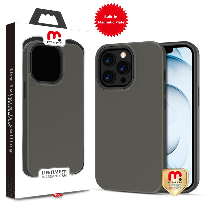 MyBat Pro Fuse Series Case with Magnet for Apple iPhone 13 Pro Max (6.7) - Gunmetal