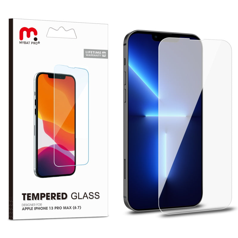 MyBat Pro Tempered Glass Screen Protector (2.5D) for Apple iPhone 13 Pro Max (6.7) - Clear