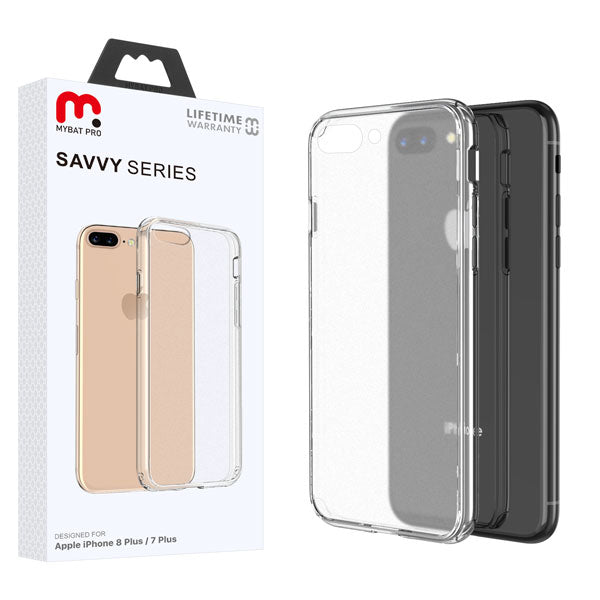 MyBat Pro Savvy Series Case for Apple iPhone 8 Plus/7 Plus - Frosted Clear