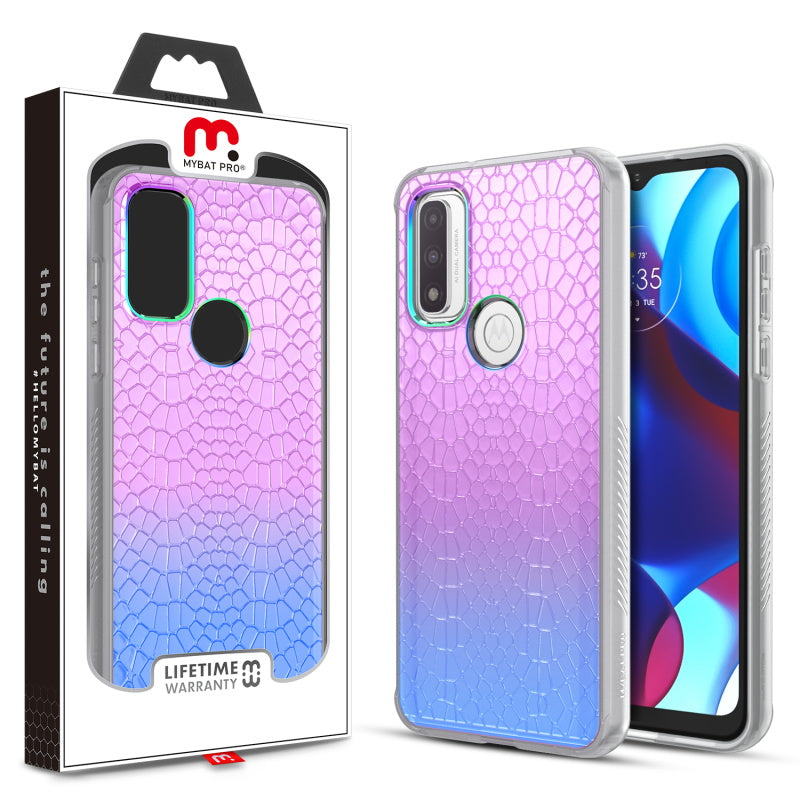 MyBat Pro Mood Series Case for Motorola Moto G Pure - Iridescent Snake