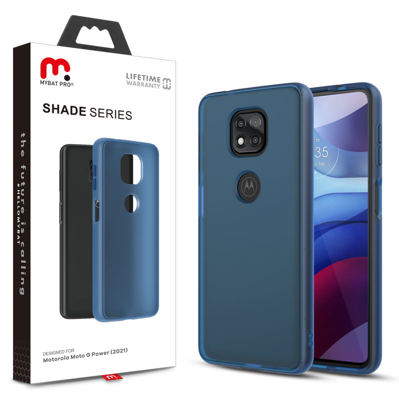 MyBat Pro Shade Series Case for Motorola Moto G Power (2021) - Cobalt
