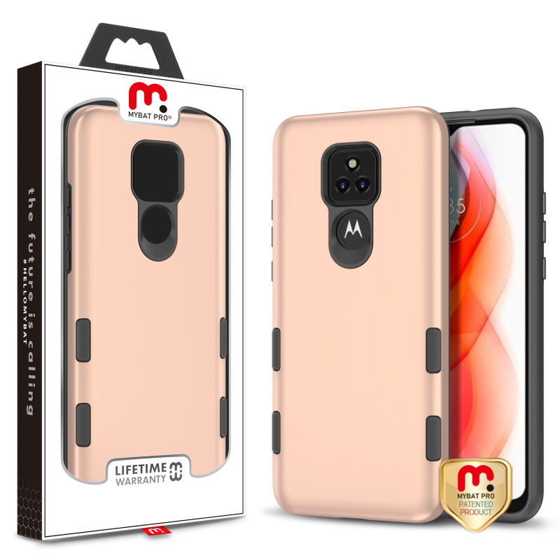 MyBat Pro TUFF Subs Series Case for Motorola Moto G Play (2021) - Rose Gold
