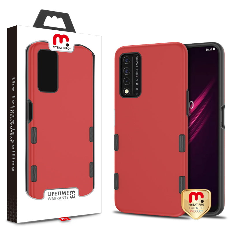 MyBat Pro TUFF Subs Series Case for T-mobile REVVL V+ 5G - Red