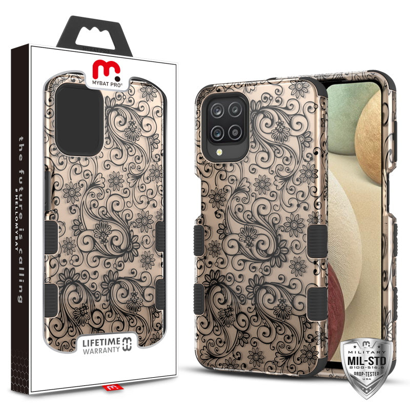 MyBat Pro TUFF Series Case for Samsung Galaxy A12 5G - Leaf Clover