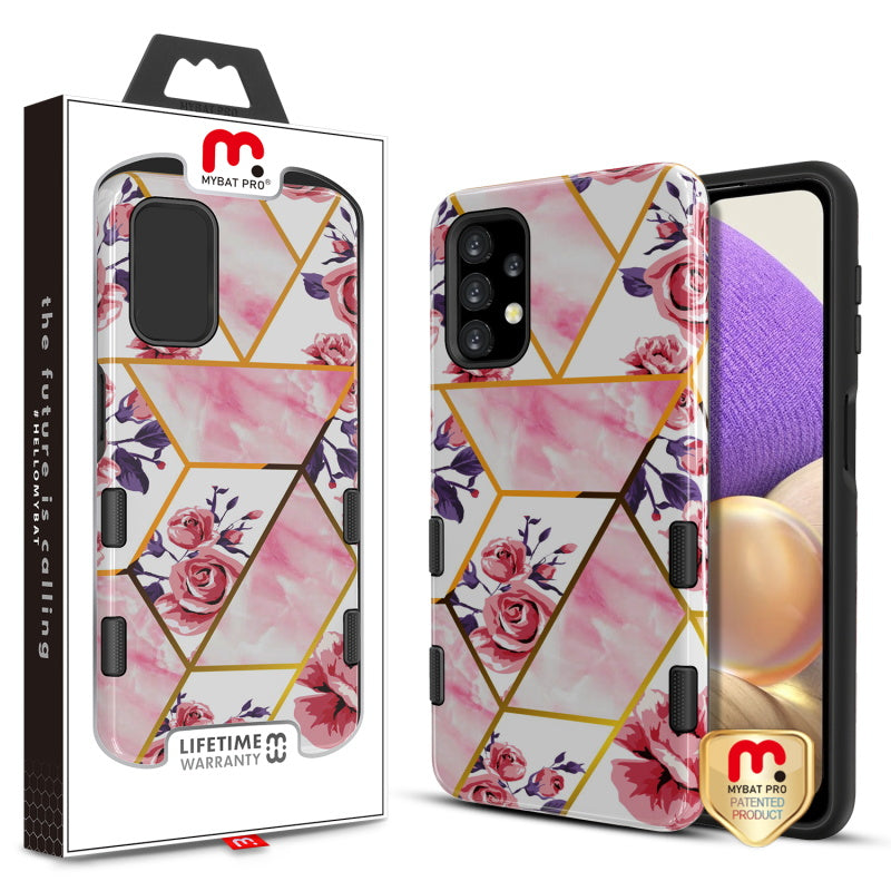 MyBat Pro TUFF Subs Series Case for Samsung Galaxy A32 5G - Rose Marble