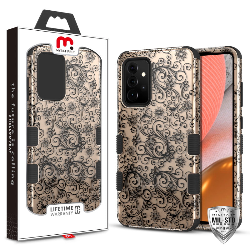 MyBat Pro TUFF Series Case for Samsung Galaxy A72 5G - Leaf Clover