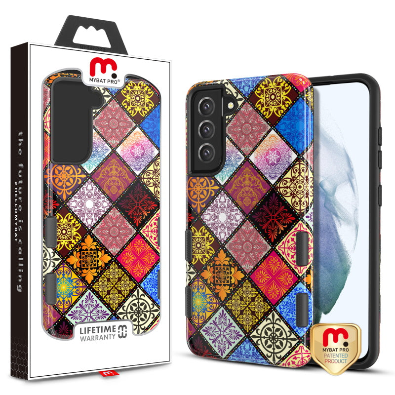 MyBat Pro TUFF Subs Series Case for Samsung Galaxy S21 Fan Edition - Mediterranean / Black