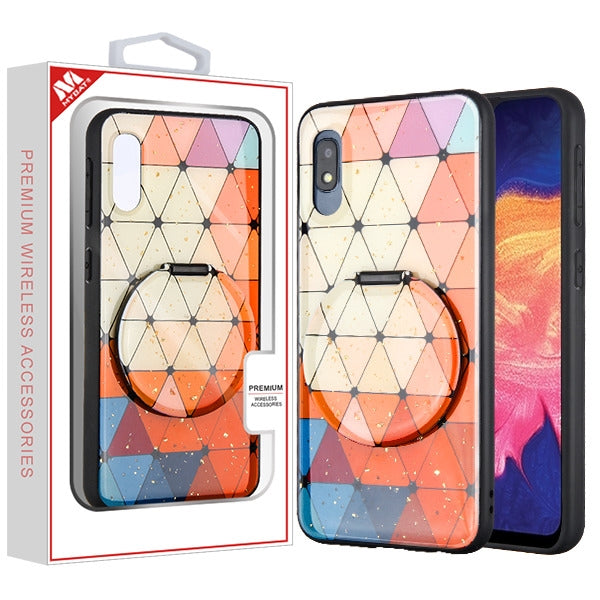 MyBat Mirror Hybrid Case for Samsung Galaxy A10E - Triangle Squad