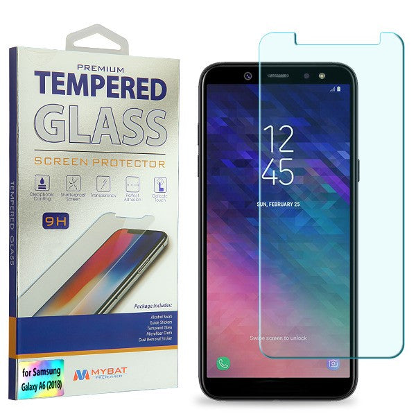 MyBat Tempered Glass Screen Protector (2.5D) for Samsung Galaxy A6 (2018) - Clear