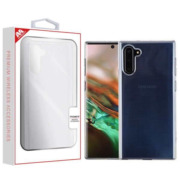 MyBat Candy Skin Cover for Samsung Galaxy Note 10 (6.3) - Glossy Transparent Clear
