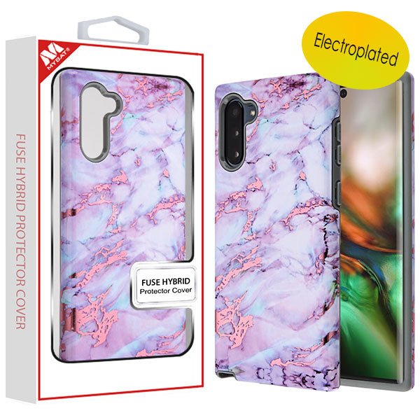 MyBat Fuse Series Case for Samsung Galaxy Note 10 (6.3) - Purple Marble