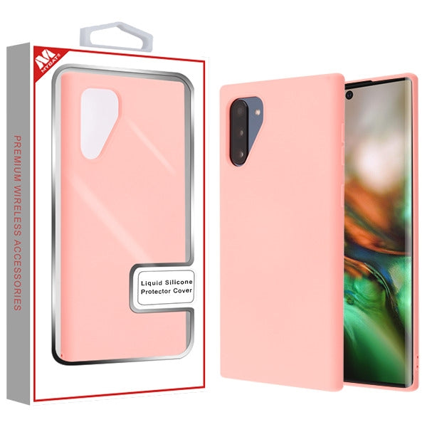 MyBat Liquid Silicone Protector Cover for Samsung Galaxy Note 10 (6.3) - Pink