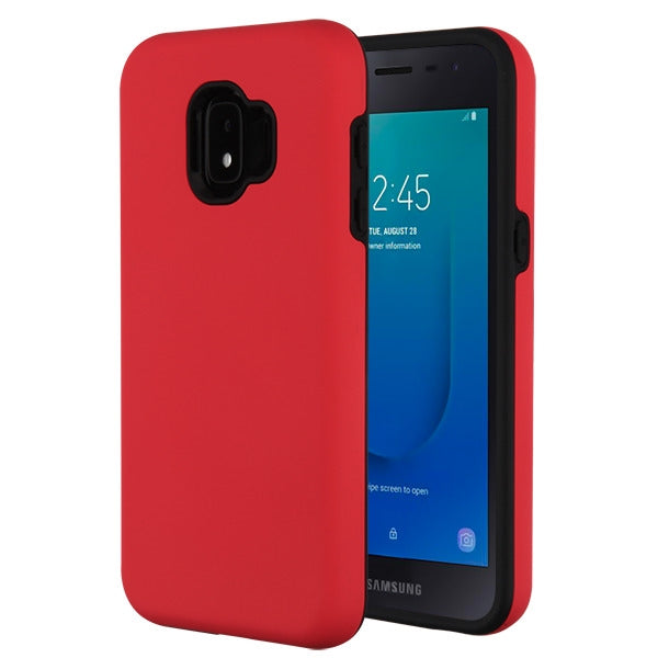 MyBat Fuse Series Case for Samsung J260 (Galaxy J2 Core)/Galaxy J2 Dash / Galaxy J2 Pure - Red