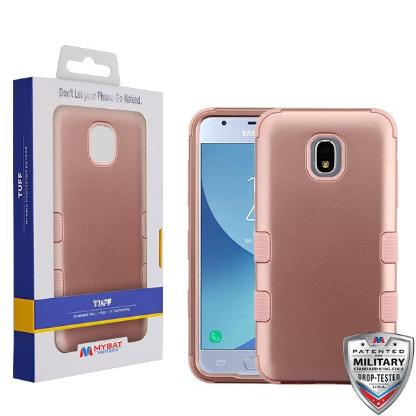 MyBat TUFF Series Case for Samsung J337 (Galaxy J3 (2018))/Galaxy J3 V/J3 3rd Gen / Galaxy J3 Star - Rose Gold