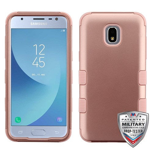 MyBat TUFF Series Case for Samsung J337 (Galaxy J3 (2018))/Galaxy J3 V/J3 3rd Gen / Galaxy J3 Star - Rose Gold