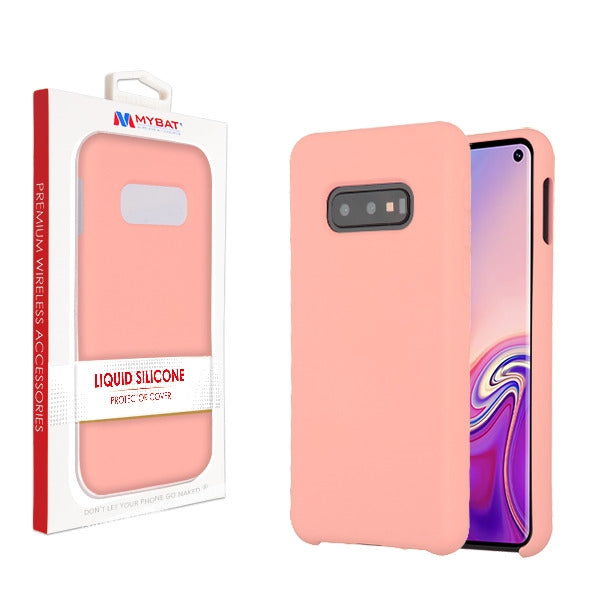 MyBat Liquid Silicone Protector Cover for Samsung Galaxy S10E - Pink
