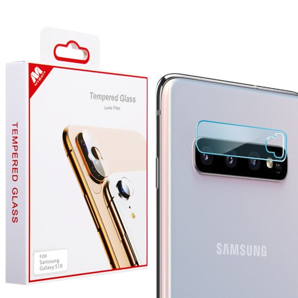 MyBat Tempered Glass Lens Protector (2.5D) for Samsung Galaxy S10 - Clear