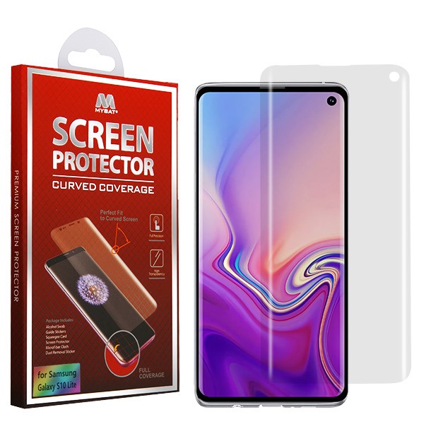 MyBat Screen Protector (with Curved Coverage) for Samsung Galaxy S10E - Clear