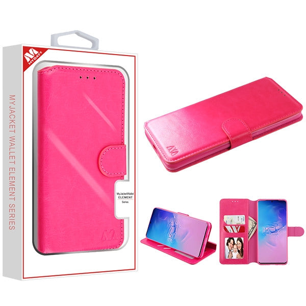 MyBat MyJacket Wallet Element Series for Samsung Galaxy S20 Ultra (6.9) - Hot Pink