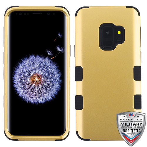 MyBat TUFF Series Case for Samsung Galaxy S9 - Gold / Black