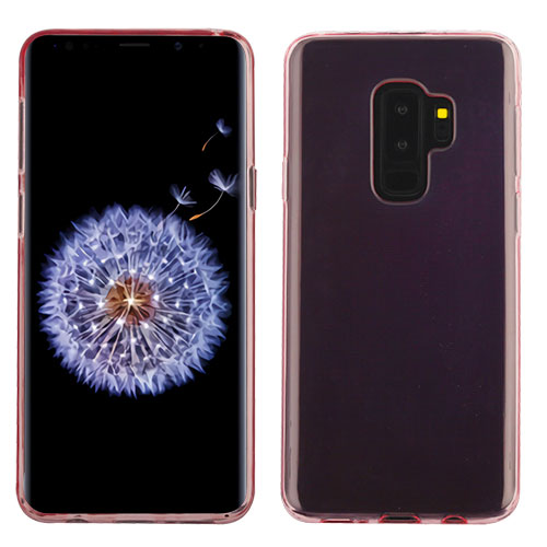 MyBat Candy Skin Cover for Samsung Galaxy S9 Plus - Glossy Transparent Rose Gold