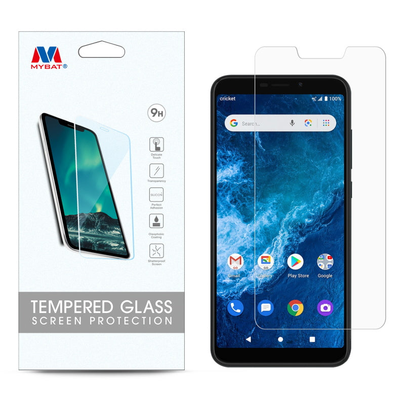 MyBat Tempered Glass Screen Protector (2.5D) for Cricket Icon 2 - Clear
