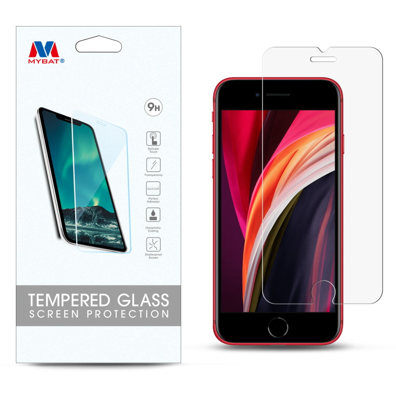 MyBat Tempered Glass Screen Protector (2.5D) for Apple iPhone SE (2020) - Clear