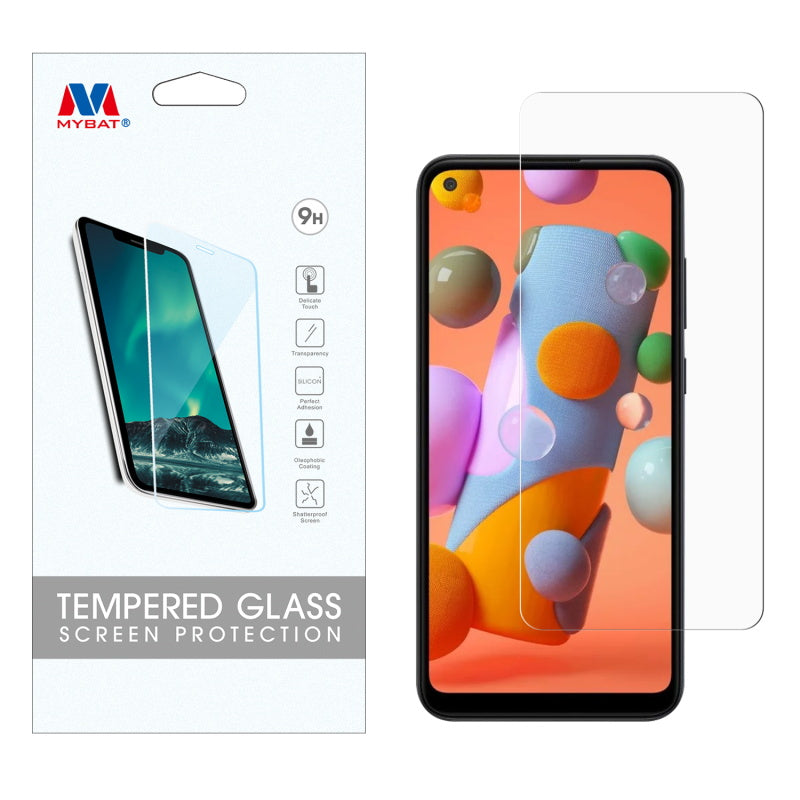 MyBat Tempered Glass Screen Protector (2.5D) for Samsung Galaxy A11 - Clear