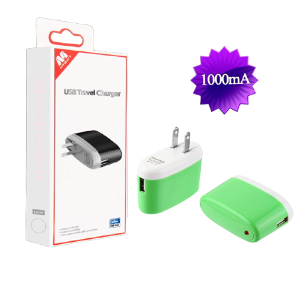 MyBat Travel Charger Adapter(1A) - Green
