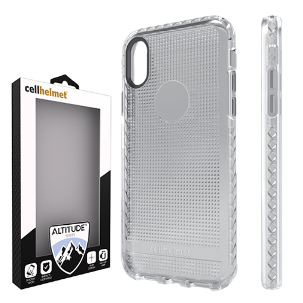 Cellhelmet Altitude X Series Case for Apple iPhone X / XS - Clear